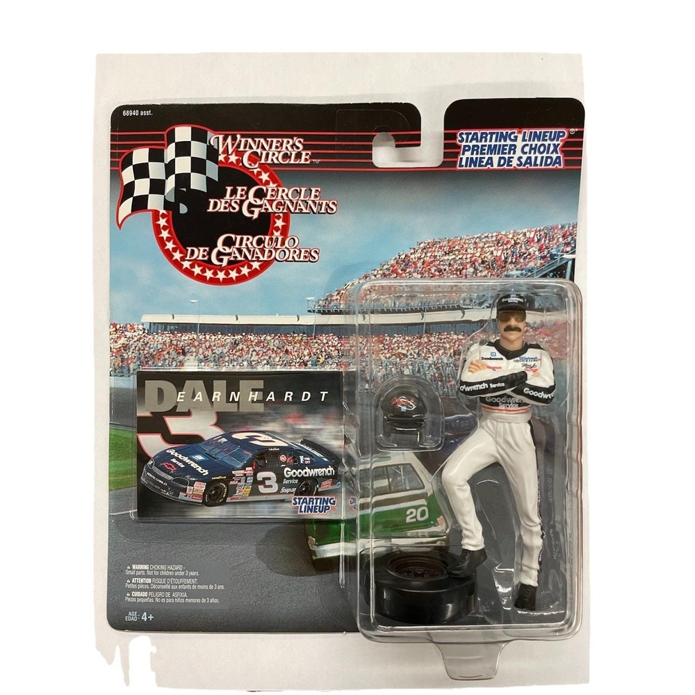 Dale Earnhardt Starting Lineup Winners Circle 1997‎ Figure French Card